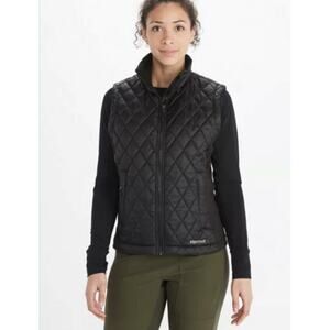$115 MARMONT Women's Kitzbuhel Vest Black NEW Quilted Lightweight Insulated S